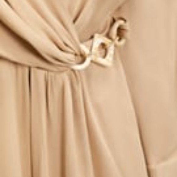 ZARA SATIN EFFECT MIDI DRESS XS NWOT - Picture 3 of 6